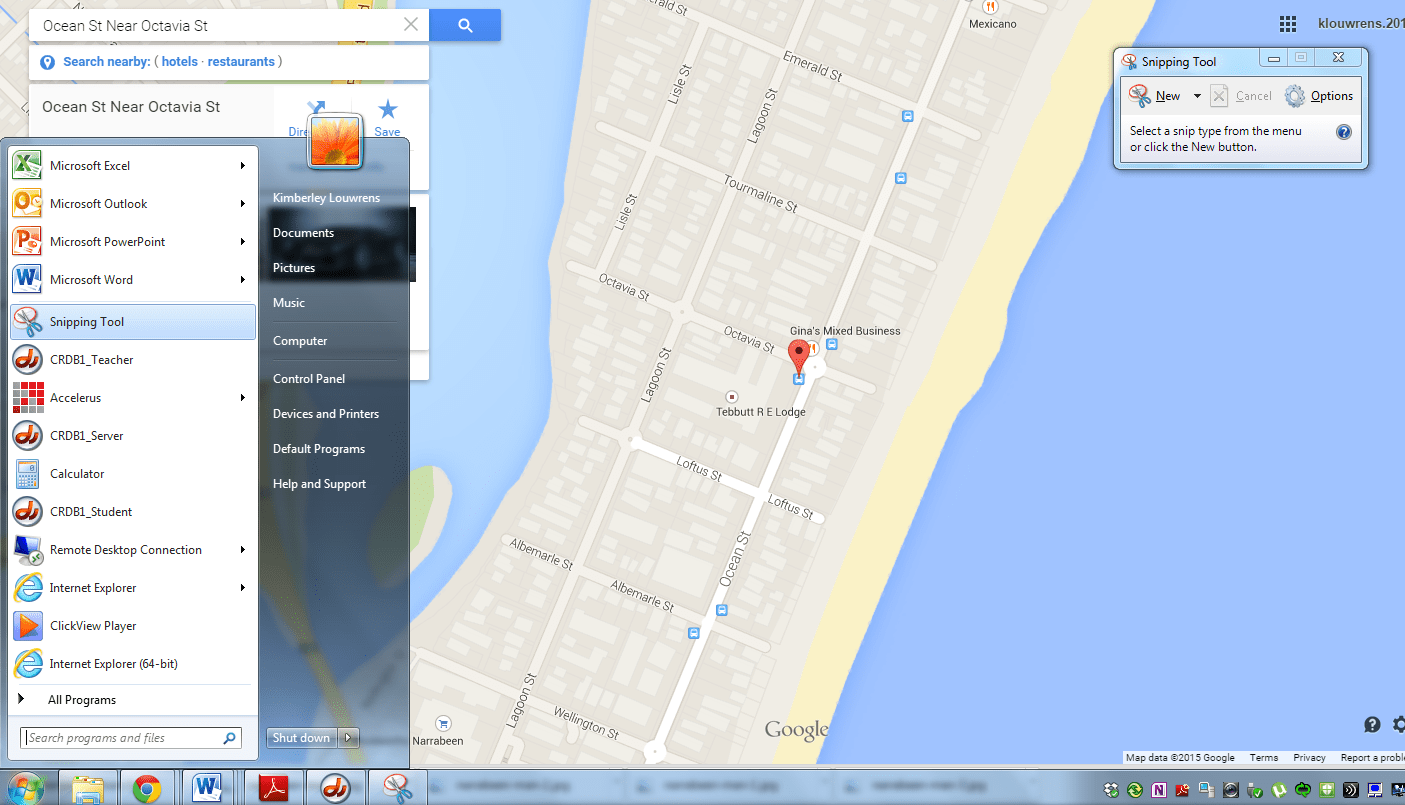 The Narrabeen Man Create Quest